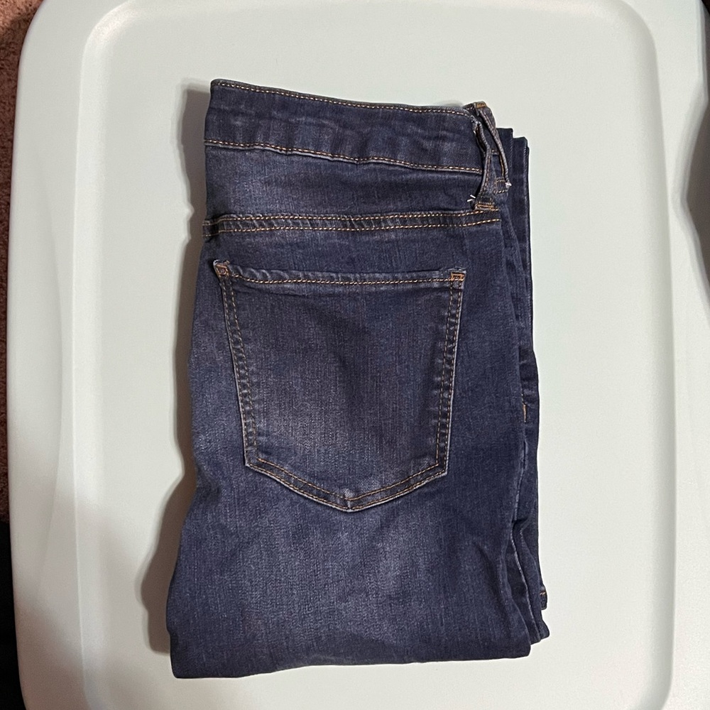 Low Rise Boot Cut Jeans